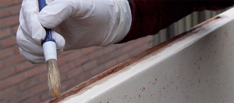 Houtversterker aanbrengen